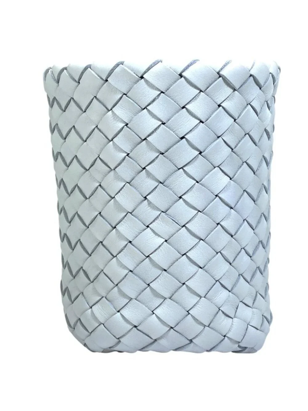 Bottega Veneta Intrecciato Case Multi Leather White Organized Practical